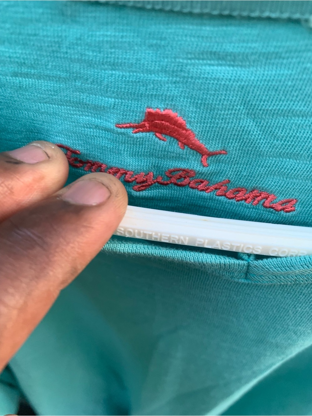 Tommy Bahama Teal Crewneck T-Shirt
